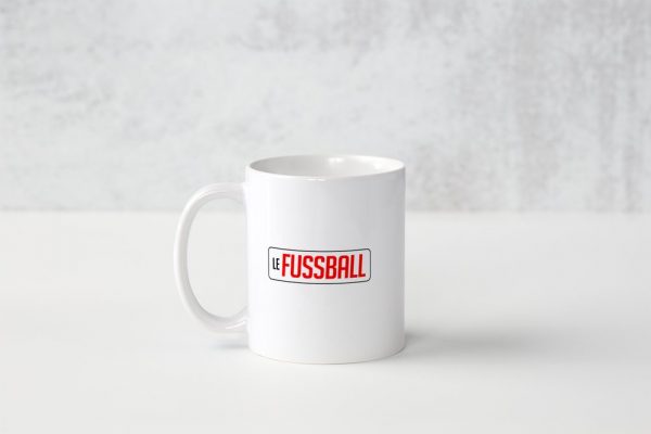 Mug Le Fussball – céramique blanche