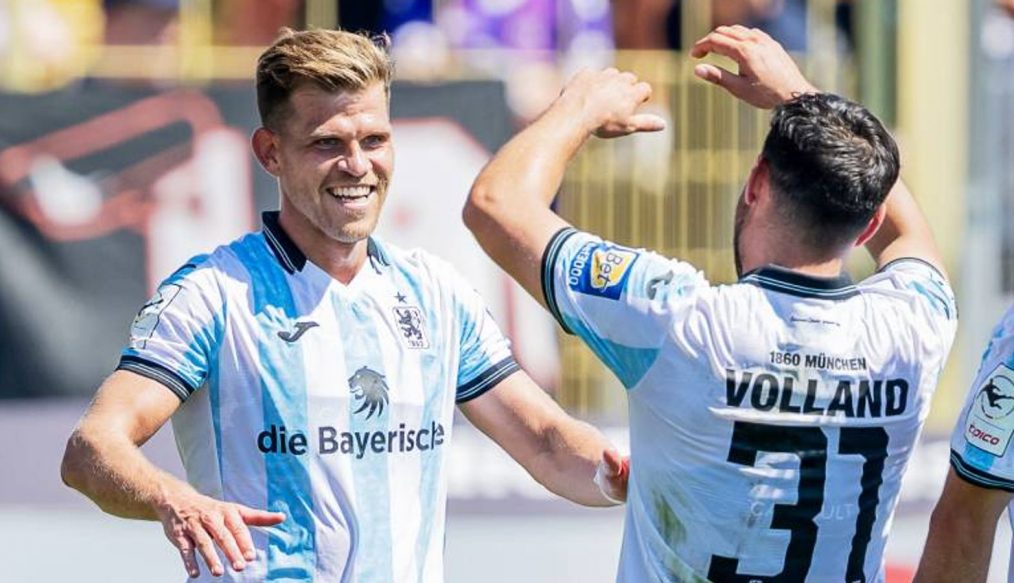 [VIDEO] Volland et Niederlechner régalent, le 1860 München s’offre un premier succès à domicile !