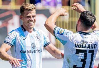 [VIDEO] Volland et Niederlechner régalent, le 1860 München s’offre un premier succès à domicile !