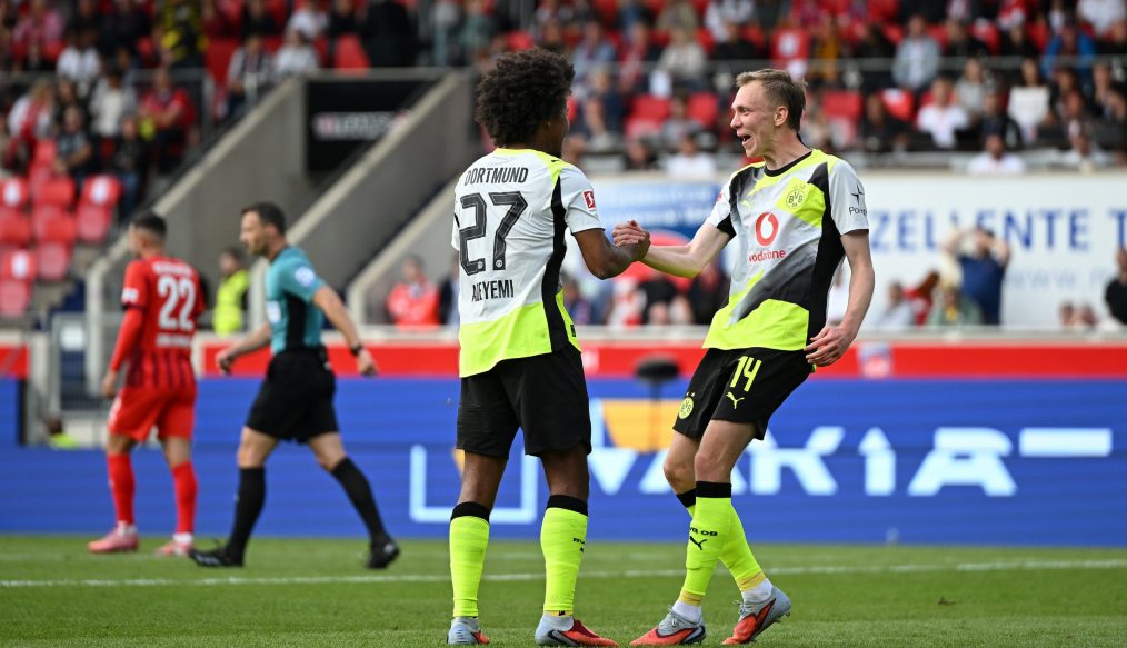 Réduits à dix dès la première mi-temps, Heidenheim n’a rien pu faire face à Dortmund