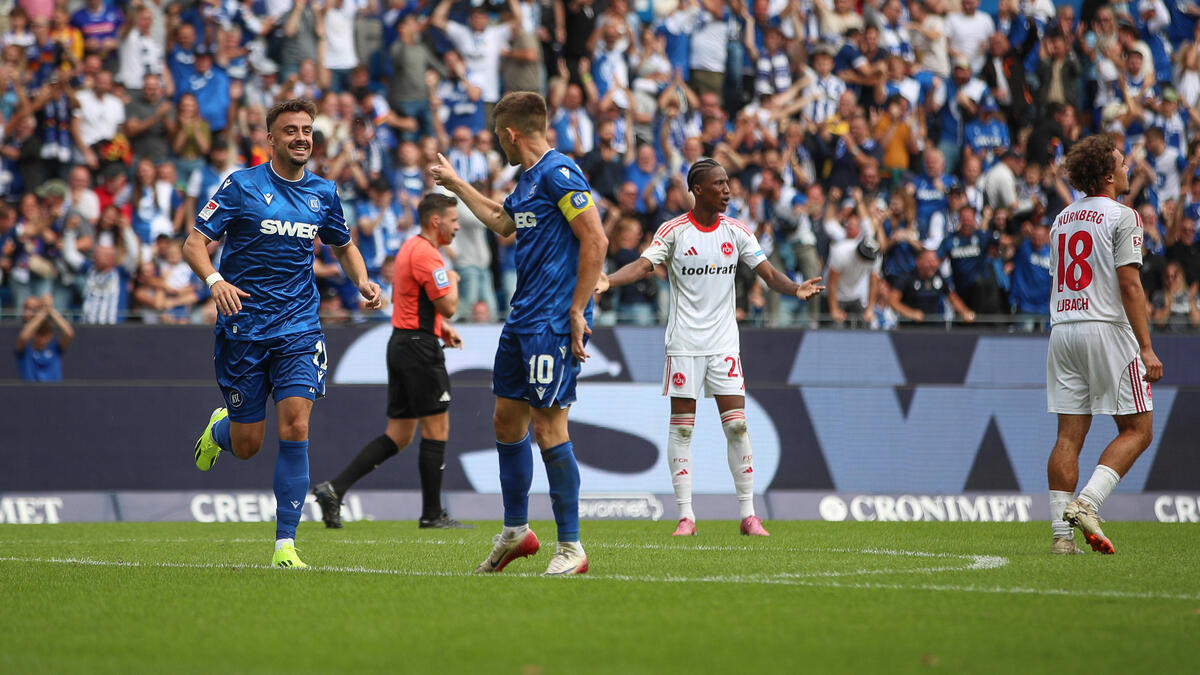 Wanitzek crucifie Nürnberg et maintient le KSC invaincu à domicile !