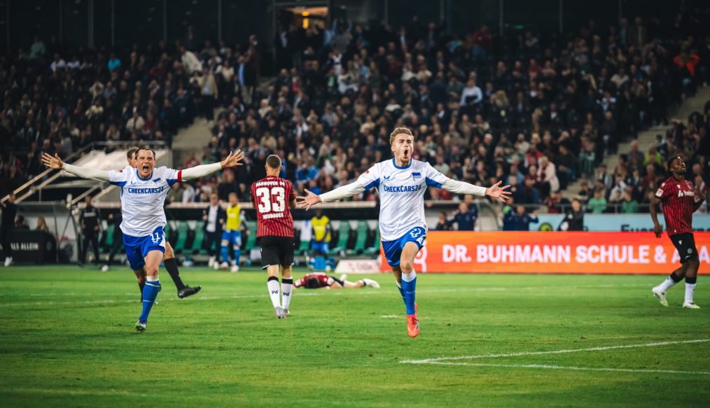 Kownacki brille et le Hertha Berlin décroche enfin sa première victoire de la saison à Hannover !