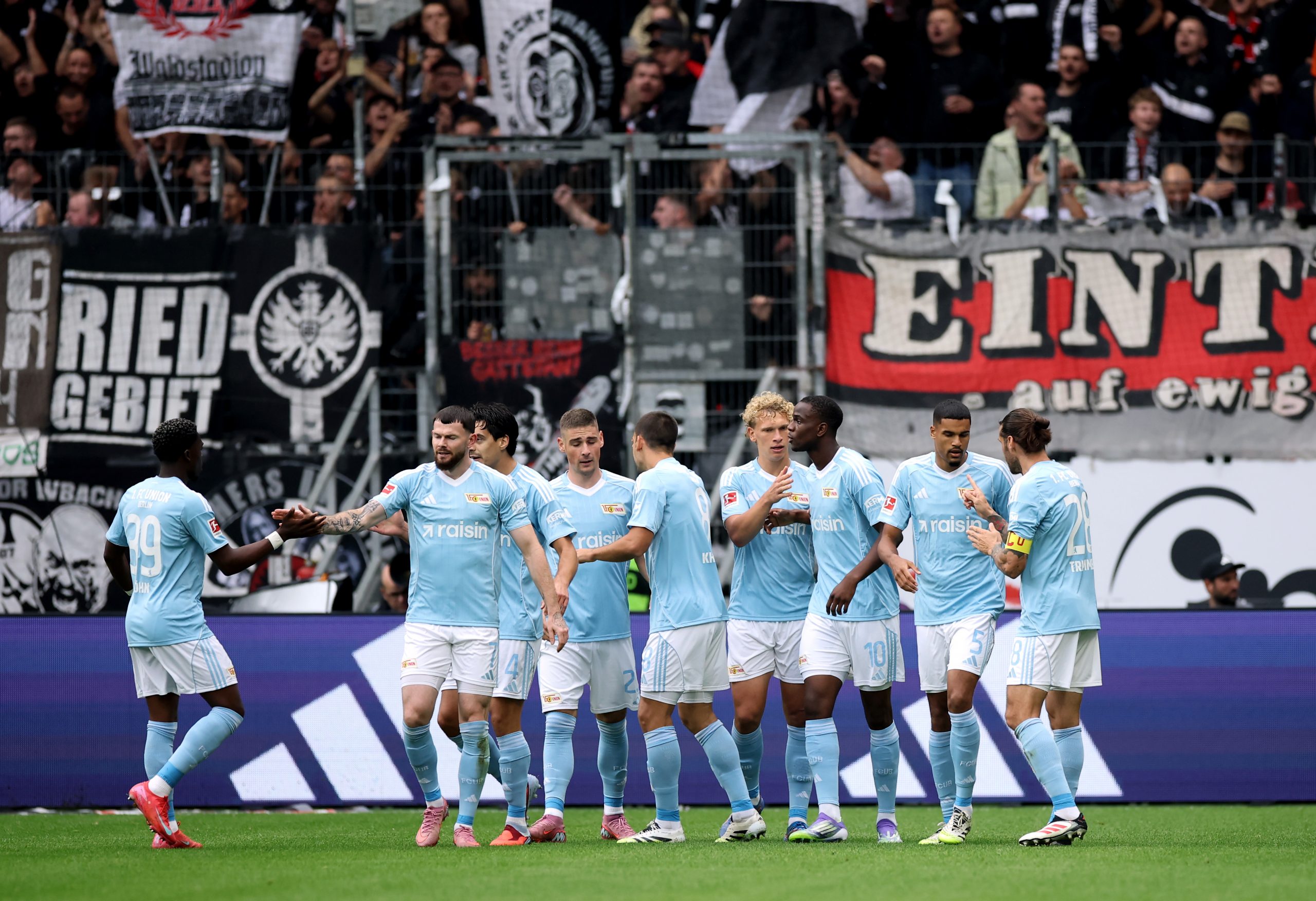 L’Union Berlin gâche les 100 ans du Waldstadion de Frankfurt !