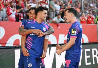 Augsburg s’écroule, Mainz s’impose largement malgré une expulsion !