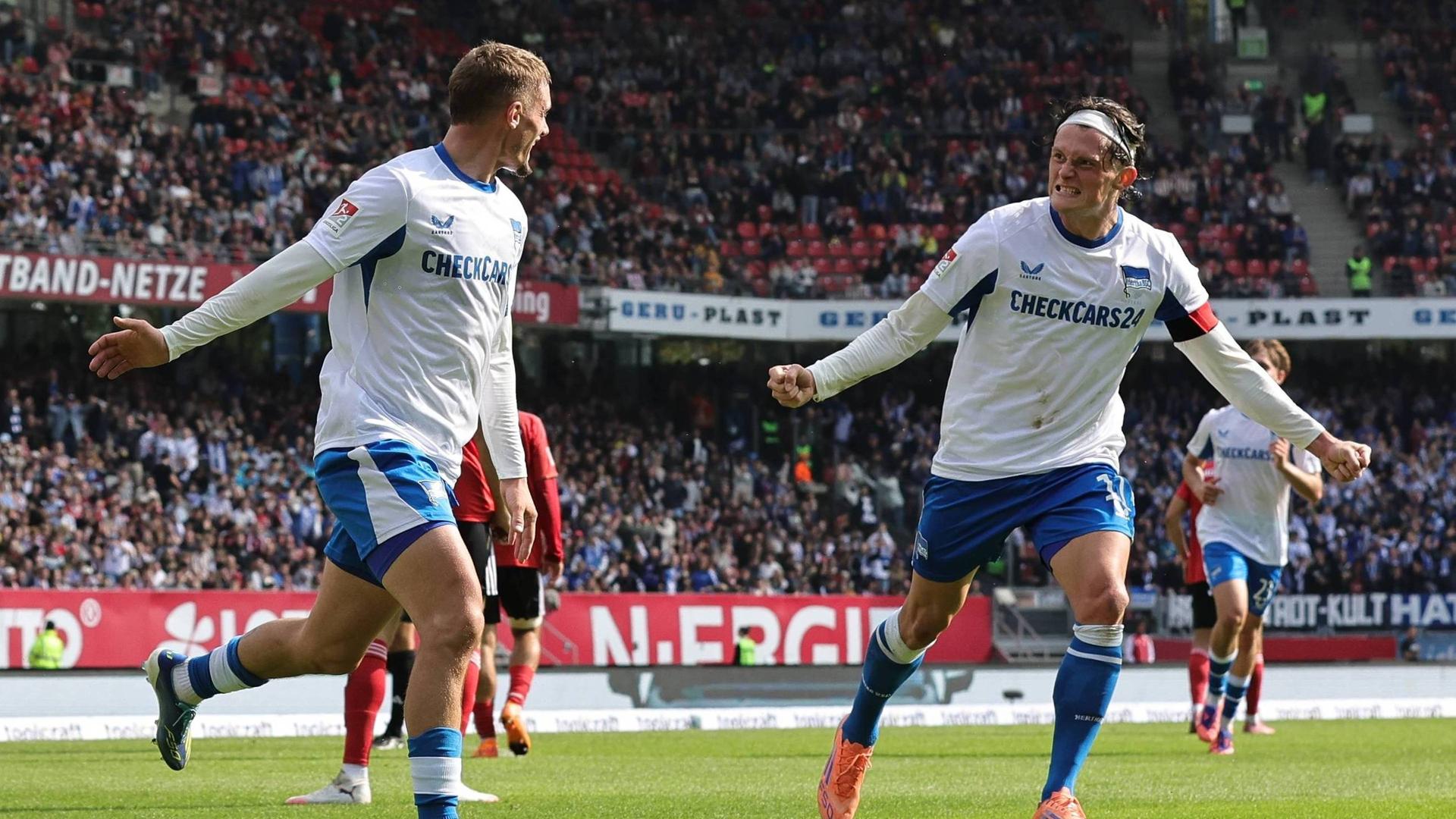 Le Hertha BSC s’impose face à un 1.FC Nürnberg en crise