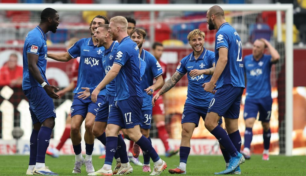 Darmstadt s’impose à Düsseldorf et prend la tête de la 2.Bundesliga !
