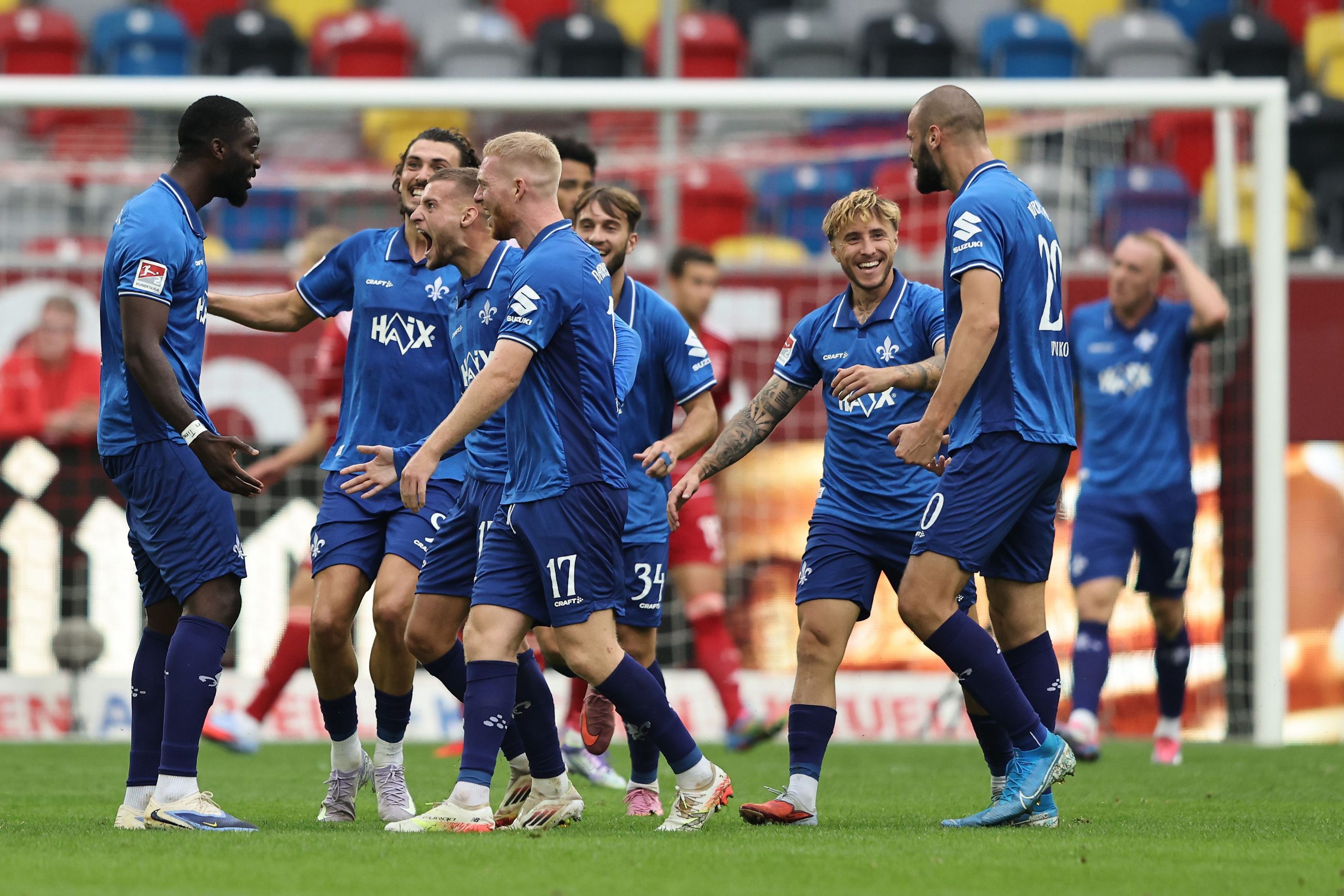 Darmstadt s’impose à Düsseldorf et prend la tête de la 2.Bundesliga !
