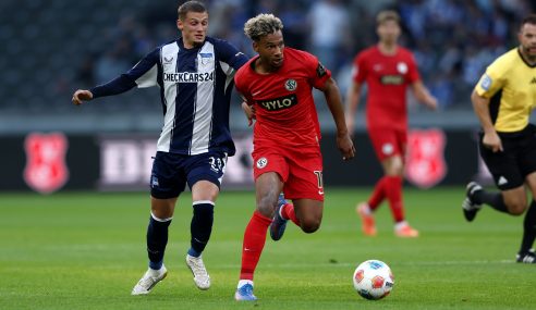 Le Hertha BSC s’incline face à Elversberg et reste toujours sans victoire