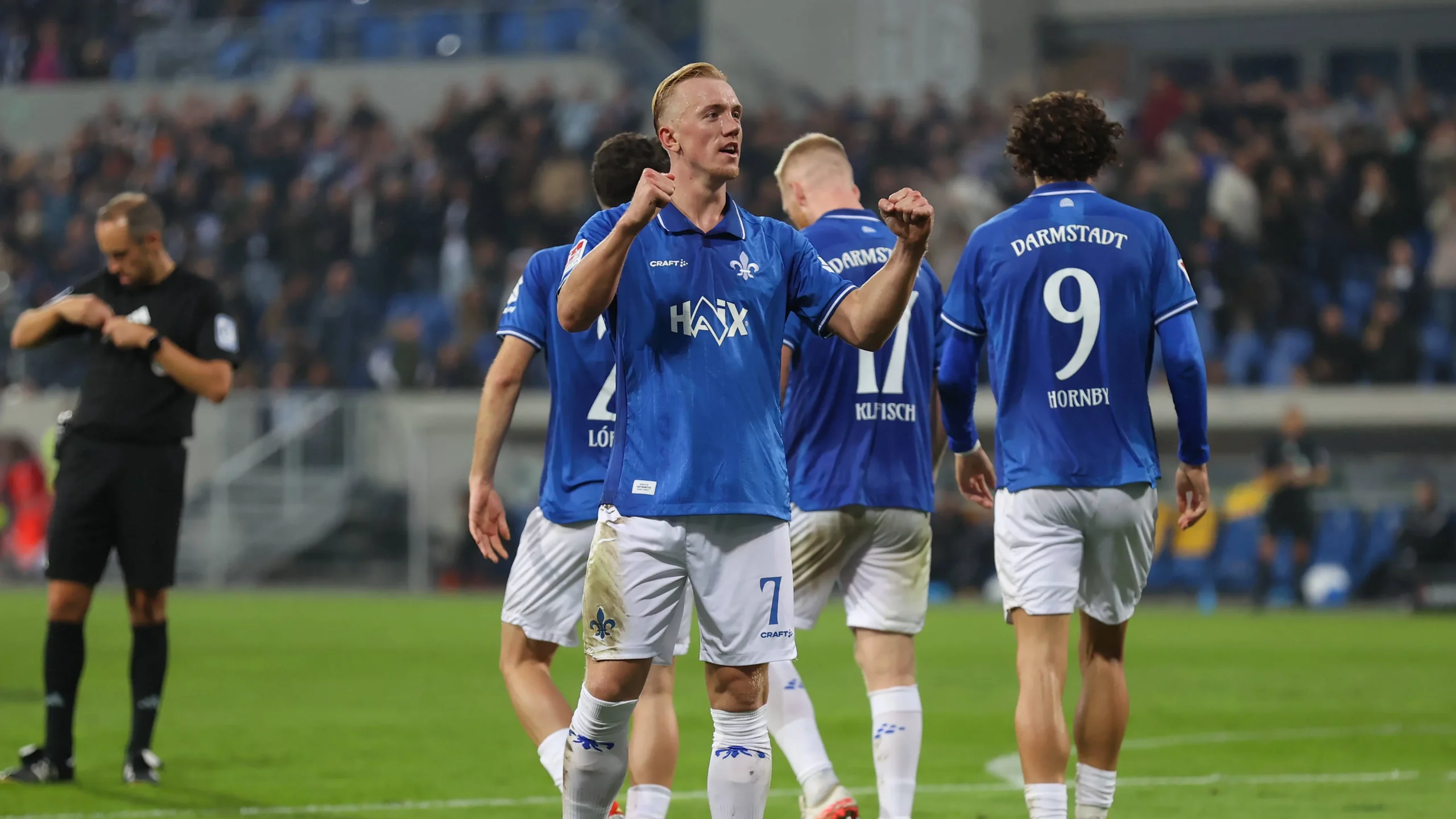 Darmstadt bat le Dynamo Dresden et conserve la tête de la 2.Bundesliga !