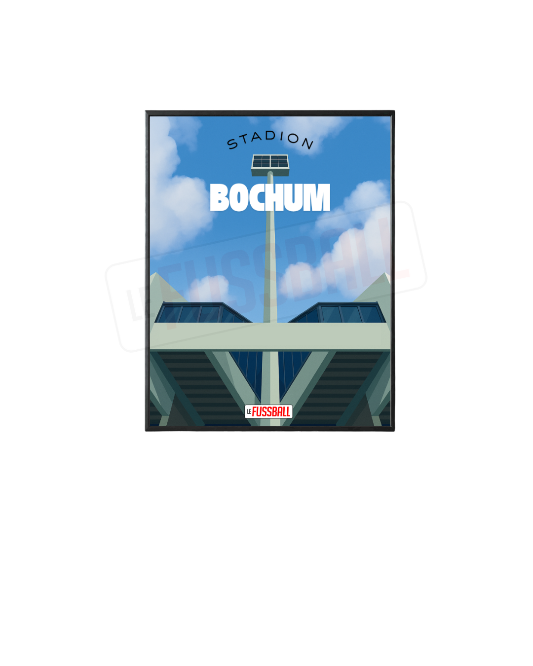 Affiche Le Fussball – Stadion Bochum – Image 2