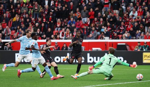 Le Bayer Leverkusen s’impose contre l’Union Berlin mais perd Grimaldo sur blessure !