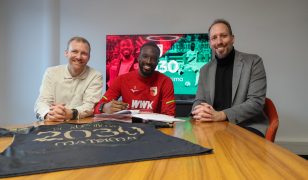 L’International espoir Français, Chrislain Matsima, prolonge au FC Augsburg !
