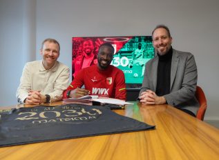 L’International espoir Français, Chrislain Matsima, prolonge au FC Augsburg !
