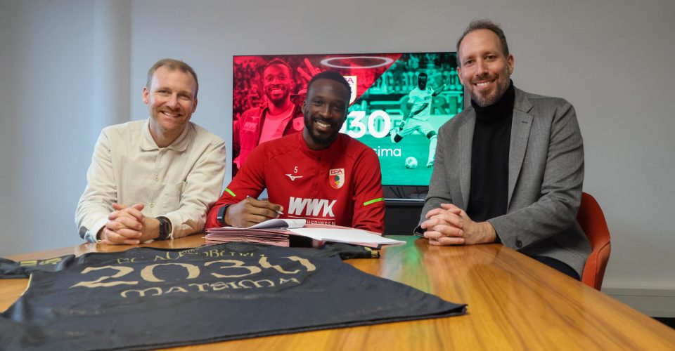 L’International espoir Français, Chrislain Matsima, prolonge au FC Augsburg !