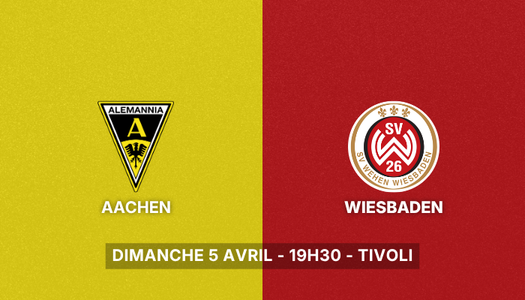 Alemannia Aachen vs SV Wehen Wiesbaden Le Fussball Media