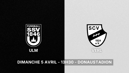 SSV Ulm vs SC Verl Le Fussball Media