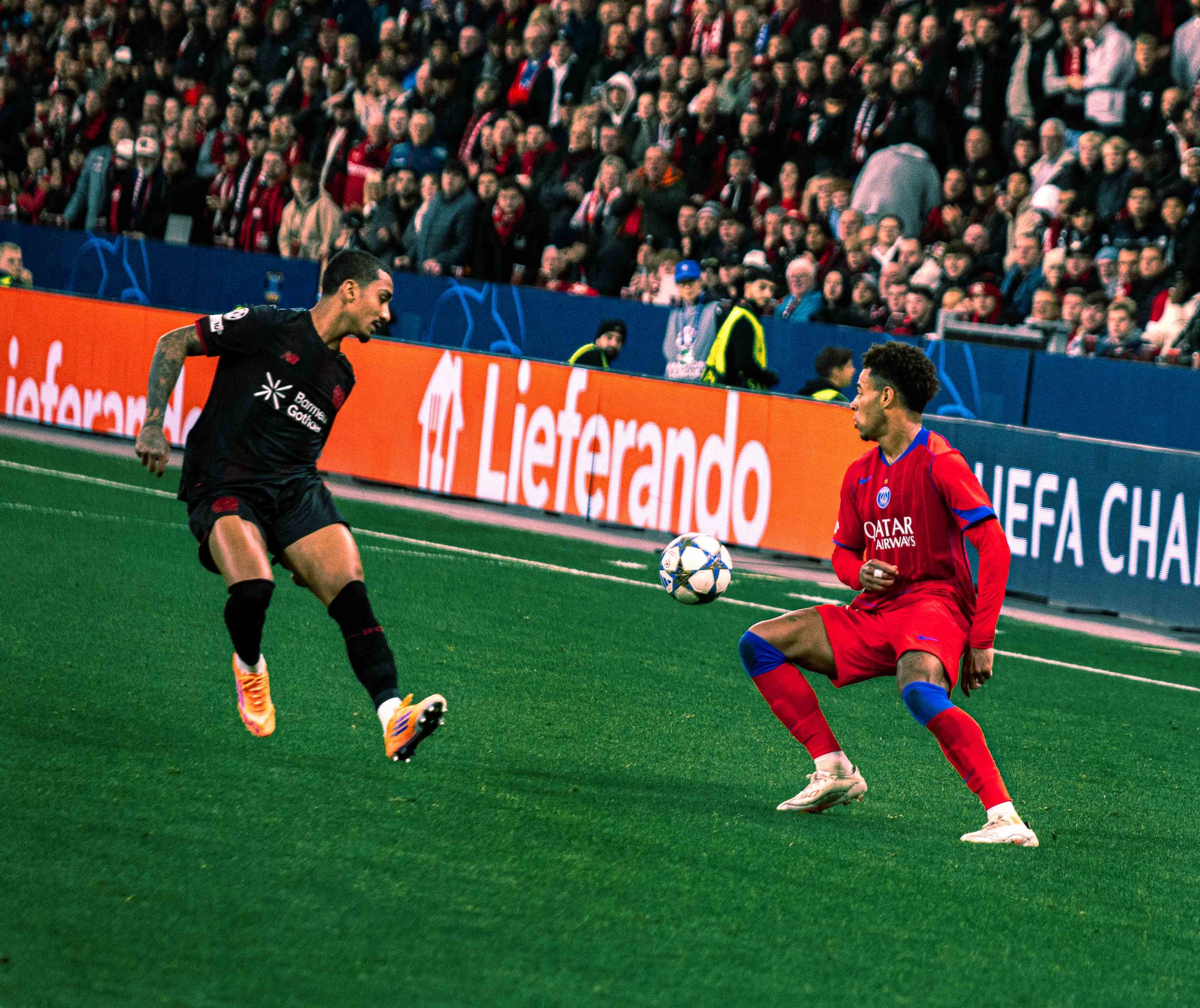 Duel Franco-Allemand – photographie football professionnel