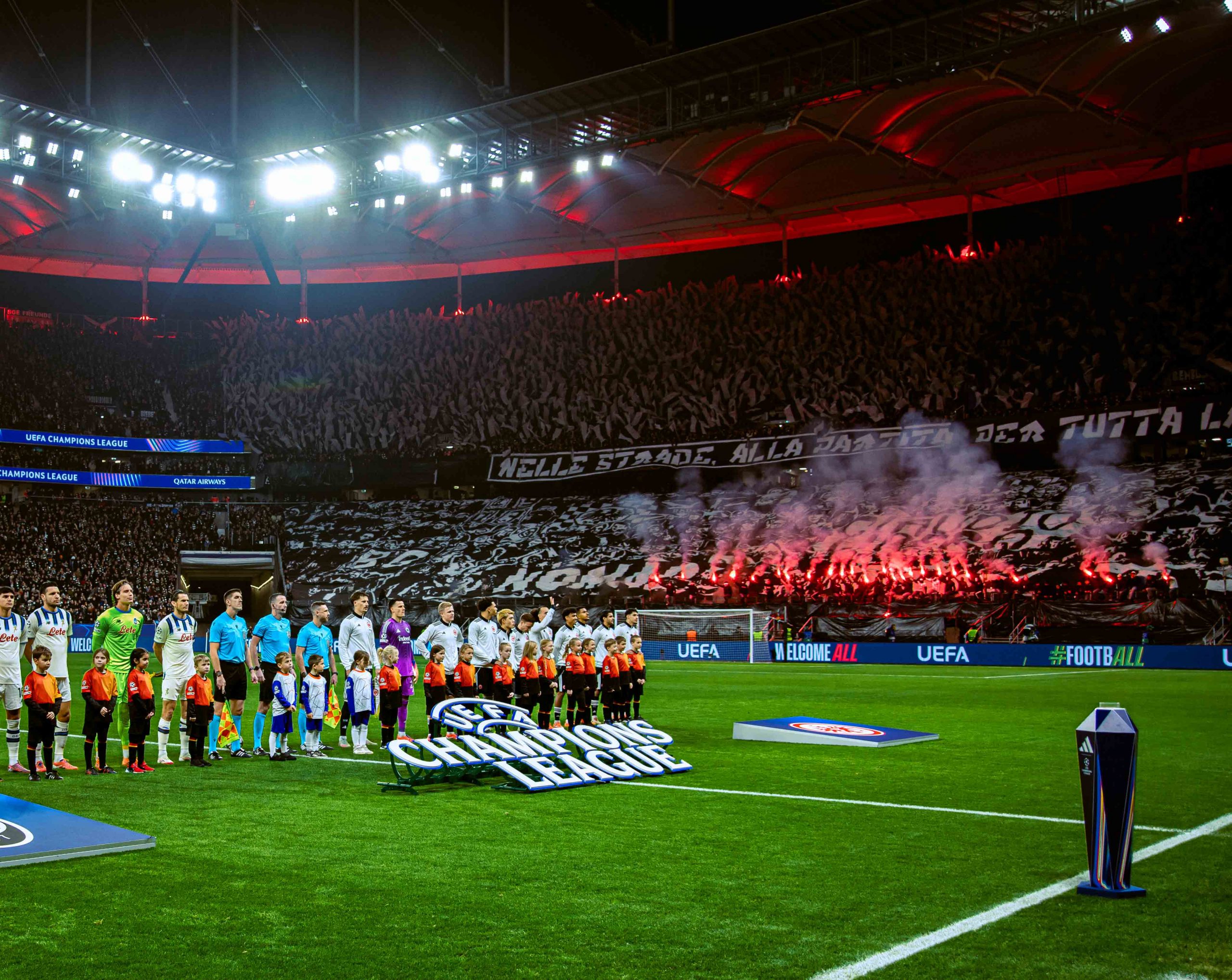 Soirée des champions – photographie football professionnel