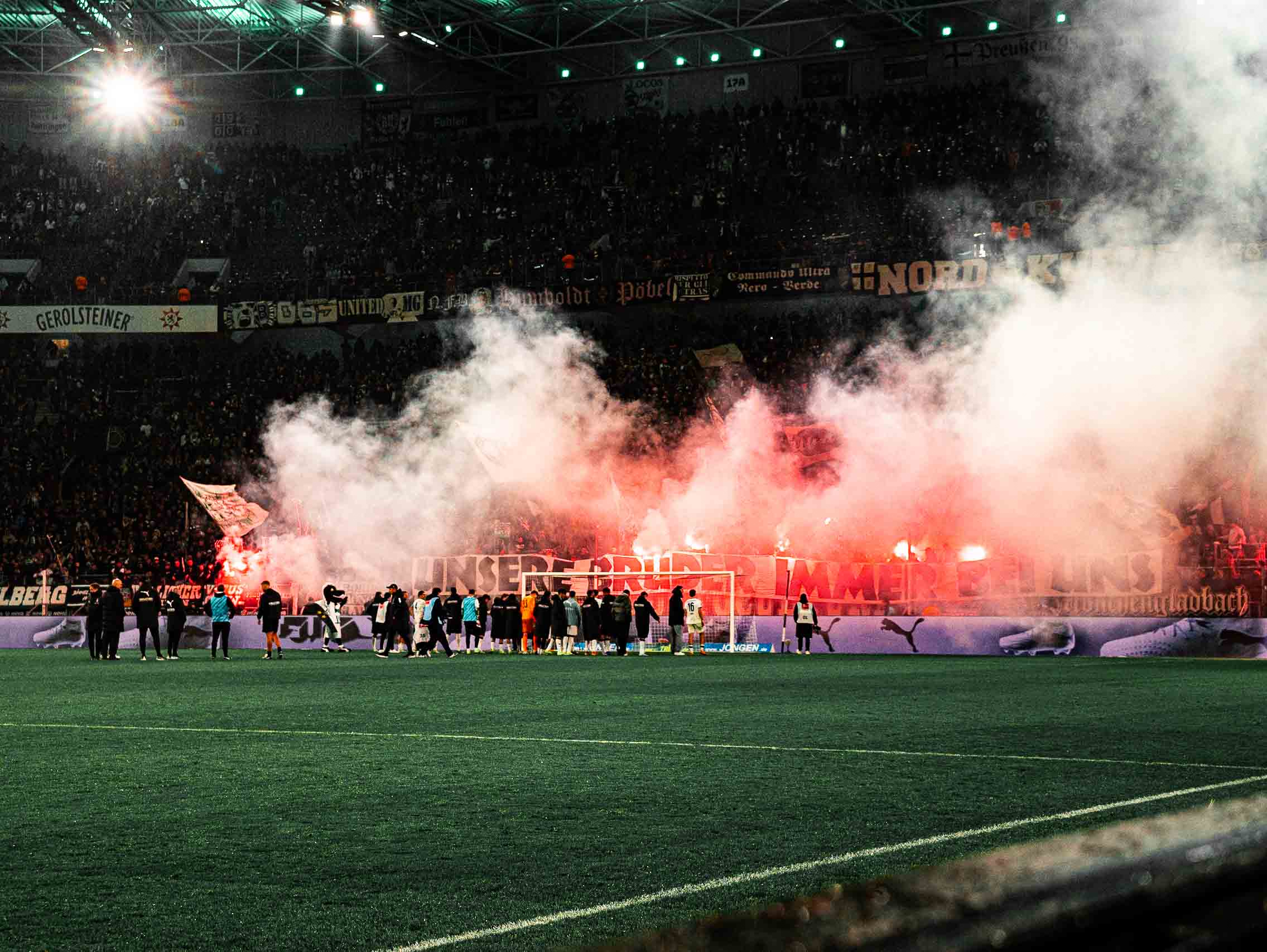En fusion – photographie football professionnel