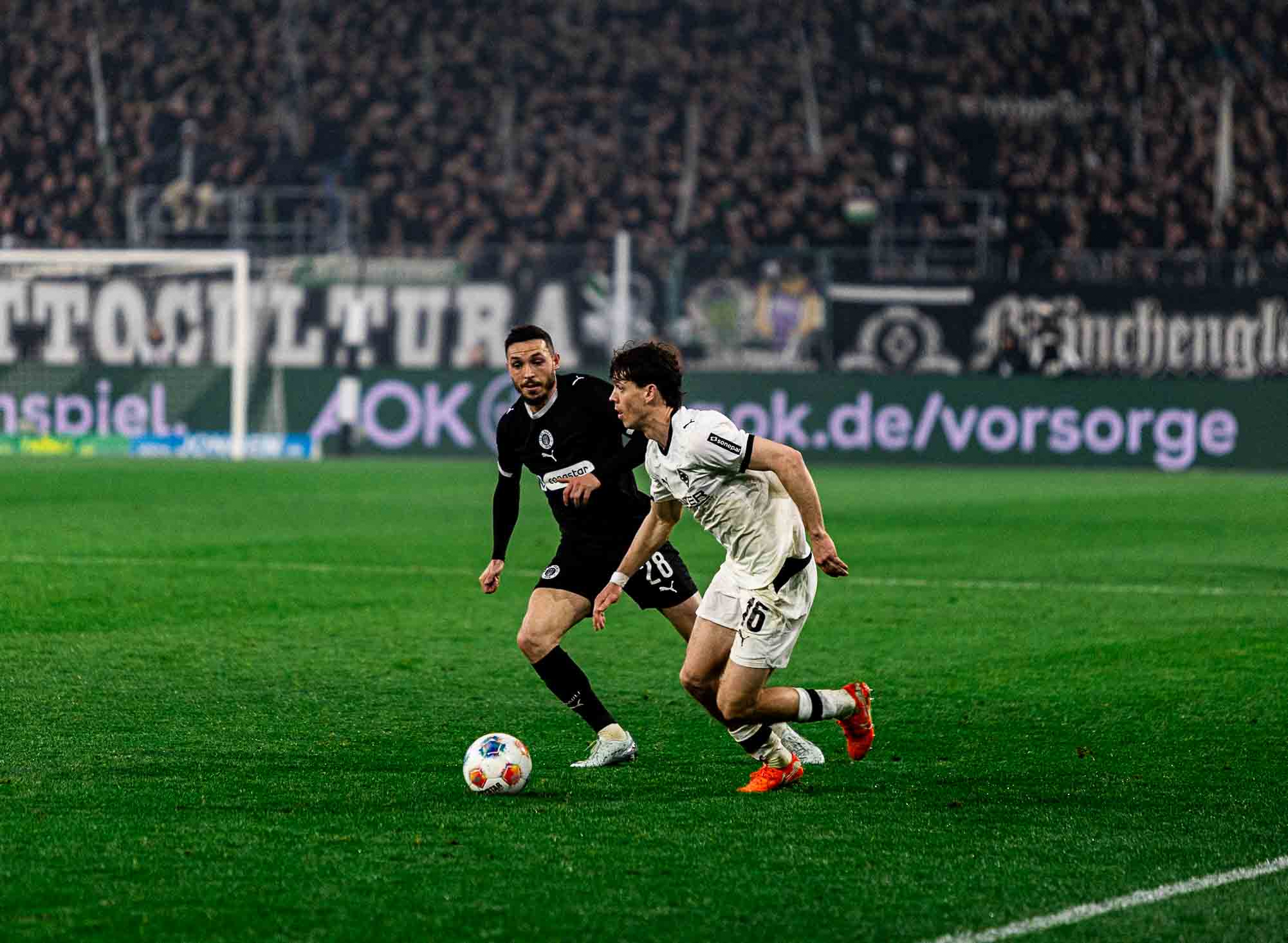 À pleine vitesse – photographie football professionnel