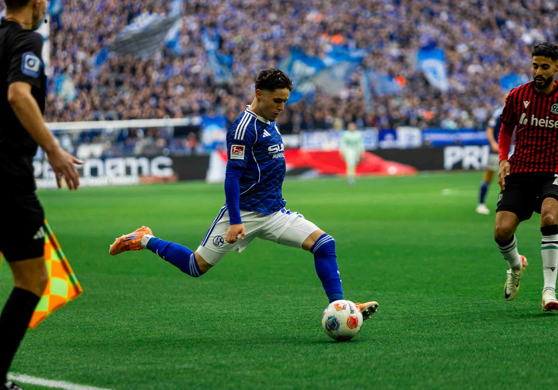 Scène de match – photographie football professionnel