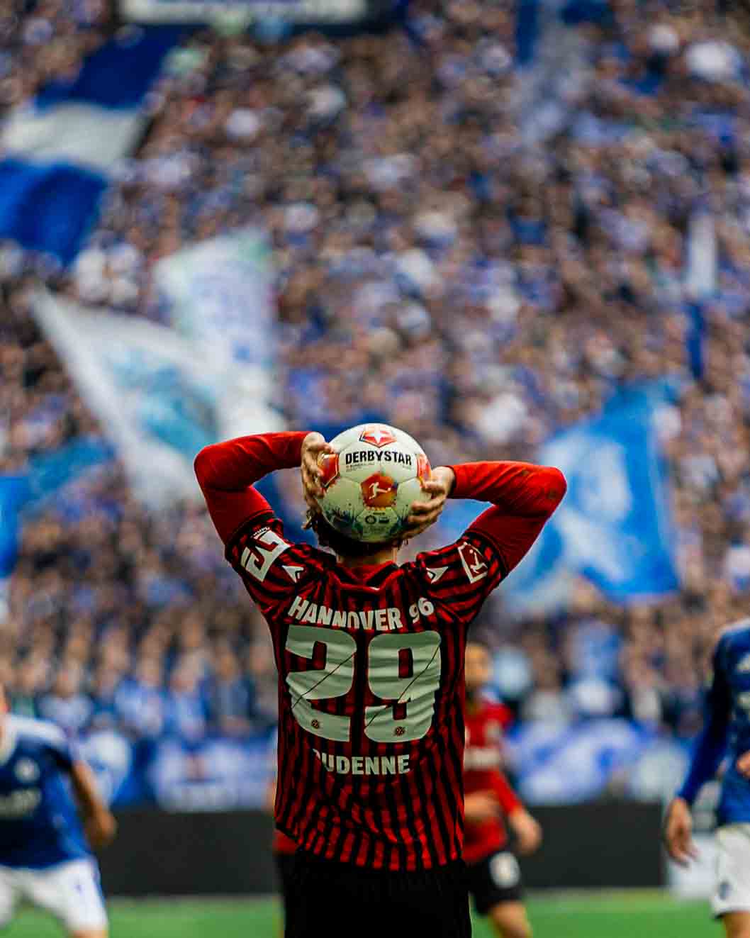 Touche – photographie football professionnel