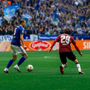 Anticipation – photographie football professionnel