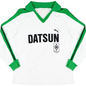 1980-83 Borussia Monchengladbach Home L/S Shirt - 7/10 - (M)