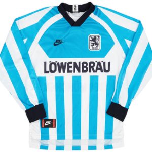 1995-96 1860 Munich Home L/S Shirt - 9/10 - (S)