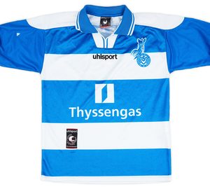 1999-00 MSV Duisburg Home Shirt - 8/10 - (XS)