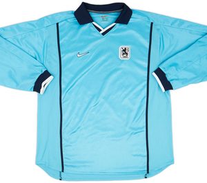 1999-01 1860 Munich Player Issue Home L/S Shirt - 8/10 - (XL)