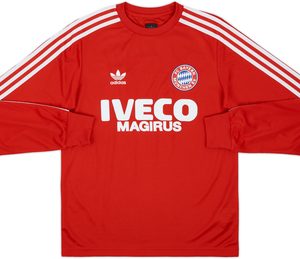 2007-08 Bayern Munich Retro '1982' adidas L/S Shirt - 10/10 - (XS)