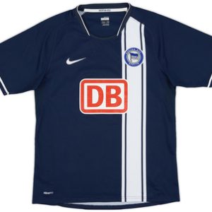 2007-08 Hertha Berlin Home Shirt - 7/10 - (S)