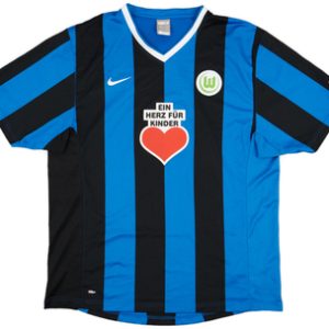 2007-08 Wolfsburg Away Shirt - 8/10 - (XL)