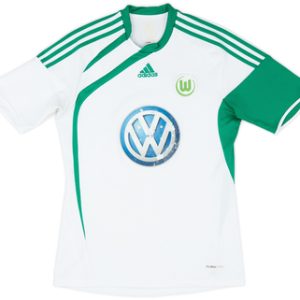 2009-10 Wolfsburg Signed Home Shirt - 5/10 - (S)