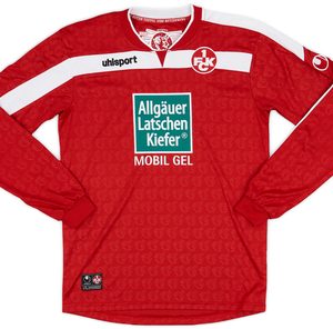 2013-14 Kaiserslautern Home L/S Shirt - 9/10 - (S)