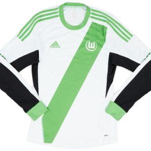2013-14 Wolfsburg Home L/S Shirt - 8/10 - (S)
