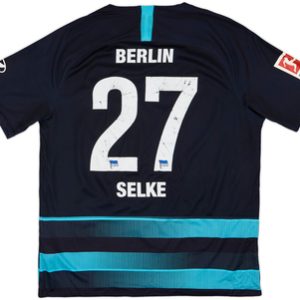 2018-19 Hertha Berlin Away Shirt Selke #27 - 5/10 - (XL)