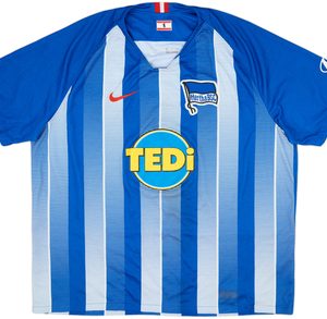 2018-19 Hertha Berlin Home Shirt - 7/10 - (XXL)