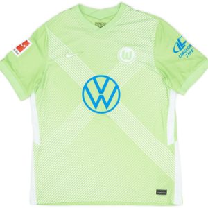 2020-21 Wolfsburg Home Shirt - 9/10 - (XL)