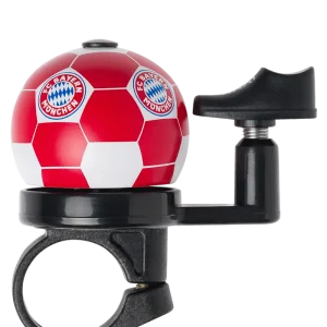 FC Bayern Sonnette de vélo - rouge/blanc