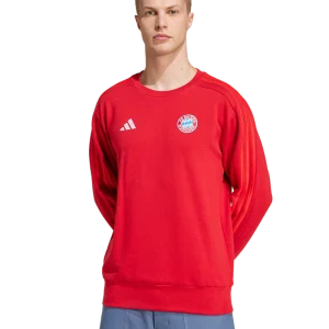 FC Bayern Sweat-shirt DNA - Rouge - adidas